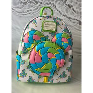 Loungefly Disney Eats Mickey Mouse Lollipop Mini Backpack